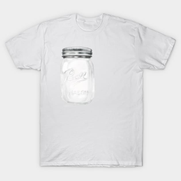 Mason Jar T-Shirt by melissamiddle